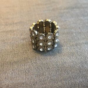 Gold Crystal Ring